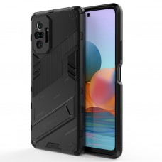 Θήκη Κινητού BBR Steel Αντικραδασμική ( Armor - Shockproof ) με ενσωματωμένη βάση στήριξης ( Kickstand ) για XIAOMI REDMI NOTE 10 PRO BLACK